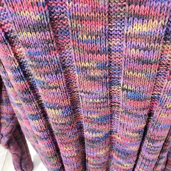 Vintage 80s Multicolor Crew Sweater Men's Large - Picture 5 of 15